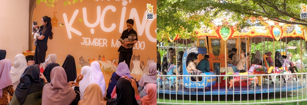 Kegiatan Santunan Anak Yatim: Edukasi Satwa, Bermain Wahana dan Buka Bersama