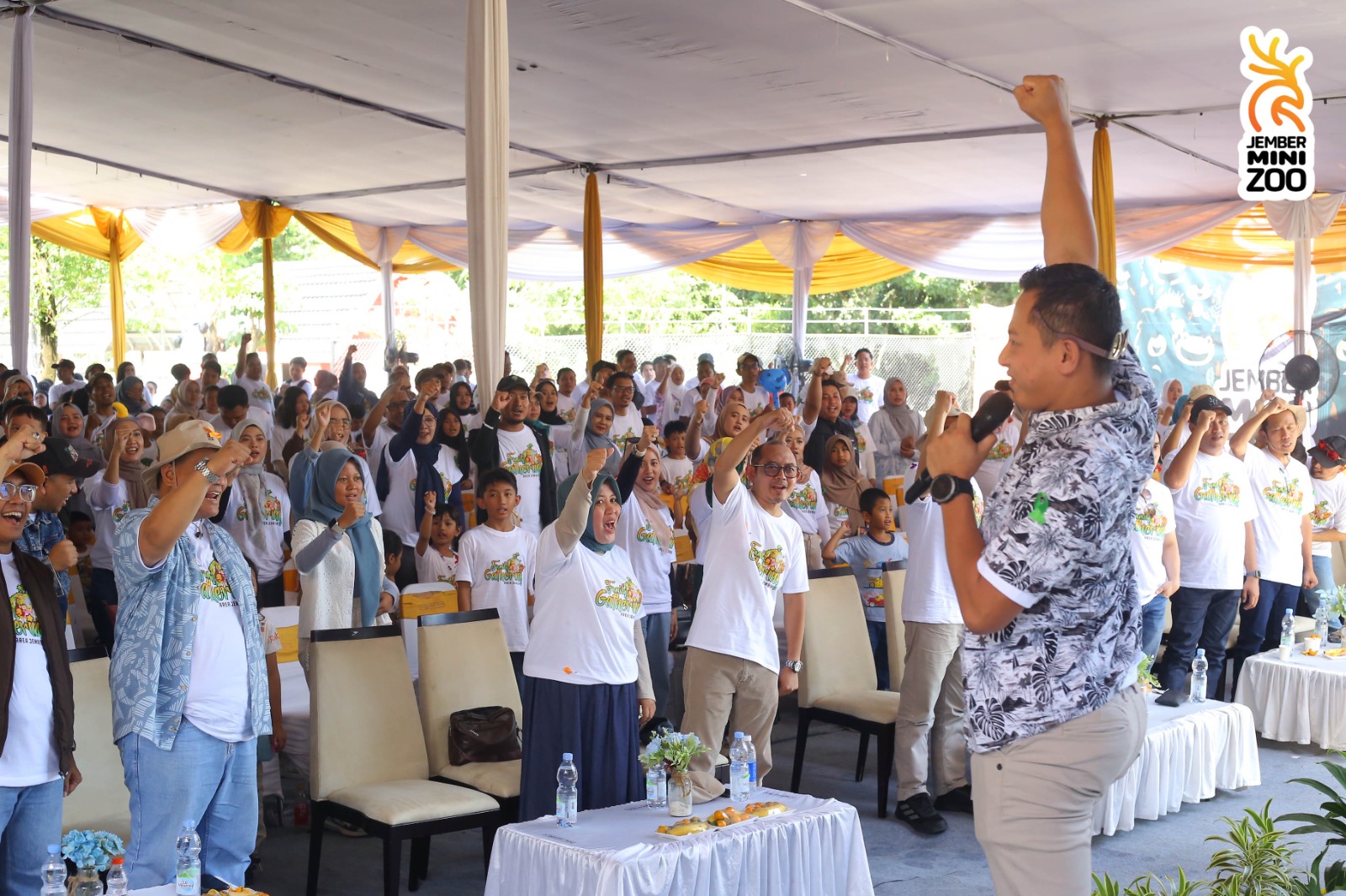 Kegiatan family gathering salah satu instansi perbankan