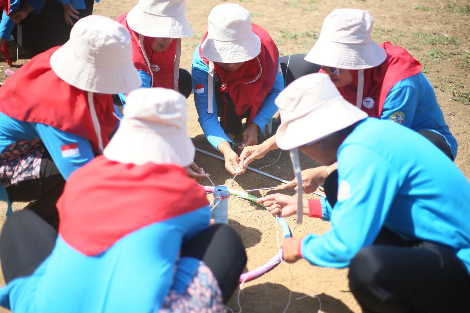 Kegiatan outbond di Jember Mini Zoo