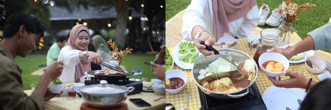 Keseruan Buka Bersama ala Piknikan di Jember Mini Zoo