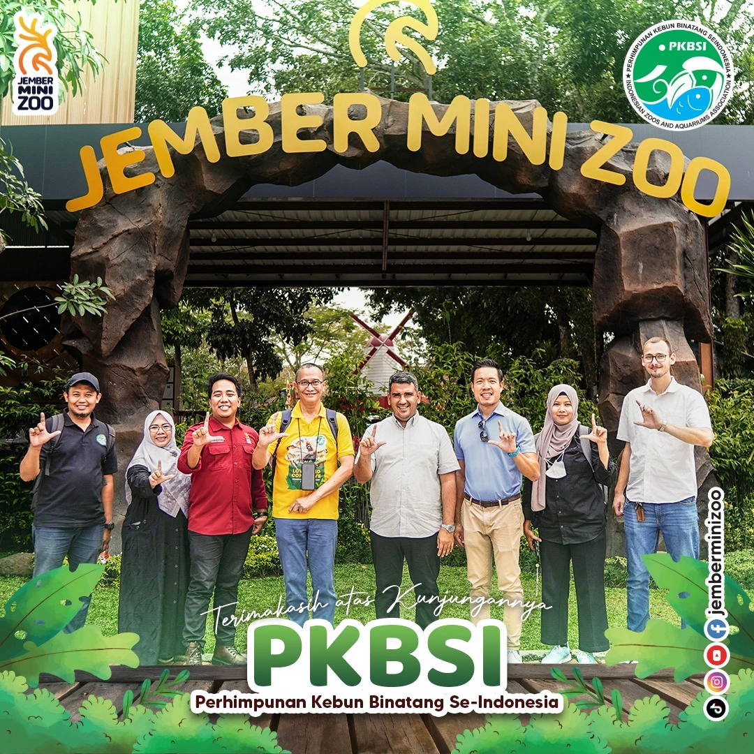 Kunjungan PKBSI ke Jember Mini Zoo